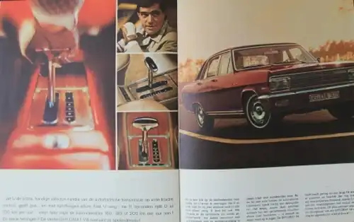 Opel Kapitän/Admiral 1967 Automobilprospekt