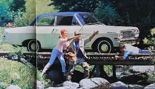Opel Rekord Modellprogramm 1964 Automobilprospekt