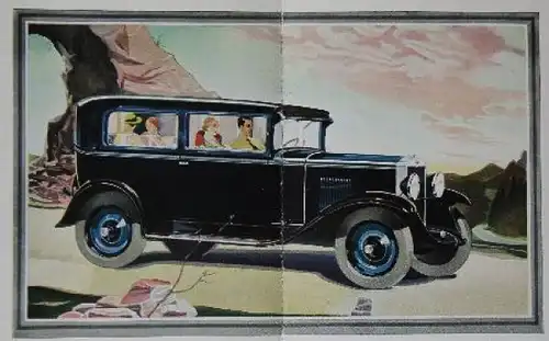 Chevrolet Modellprogramm 1927 Automobilprospekt