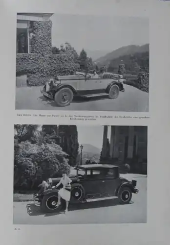 Isbert &quot;30 Jahre Auto&quot; Unternehmer-Biographie 1929