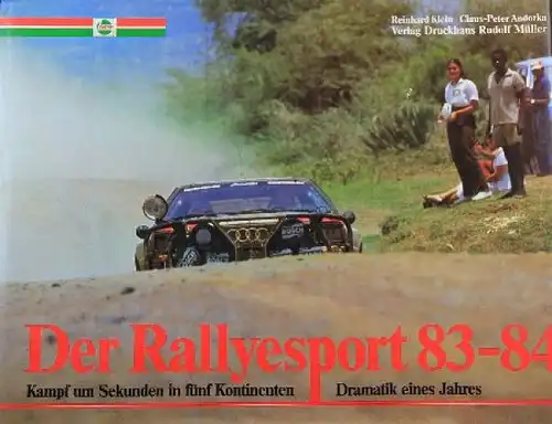 Klein &quot;Der Rallyesport 83-84&quot; Rallyesport-Jahrbuch 1983