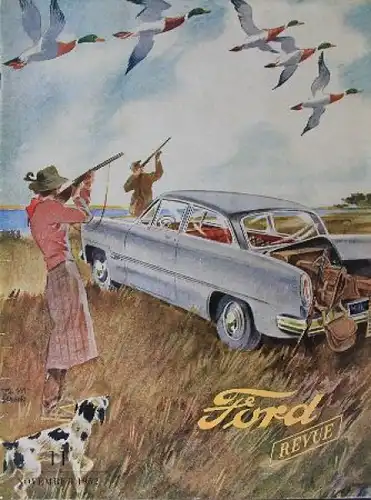 &quot;Ford Revue&quot; Ford Werkszeitschrift 1952