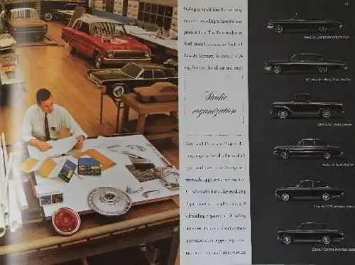 Ford &quot;The Ford Book of Styling&quot; Firmen-Historie 1963