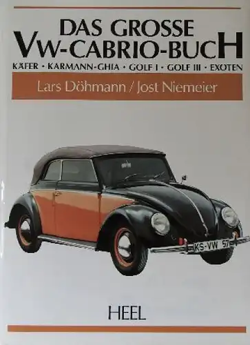 Döhmann &quot;Das grosse VW-Cabrio-Buch&quot; VW-Historie 1993