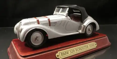 Franklin Mint BMW 328 Roadster Metall-Gussmodell 1936