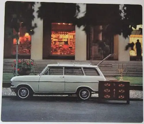 Opel Kadett Modellprogramm 1964 Automobilprospekt