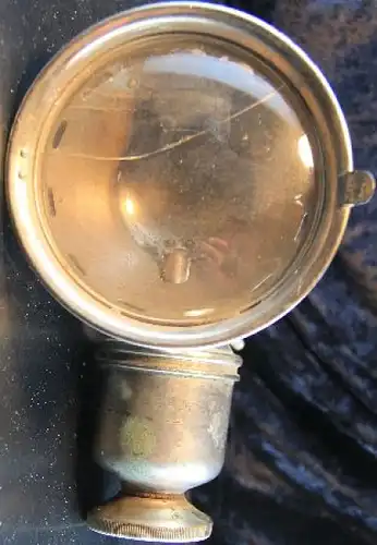 Riemann Motorrad-Karbidlampe 1910 Messing