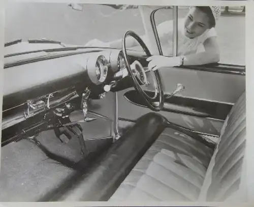 Vauxhall Cresta Innenraum Werksphoto 1958