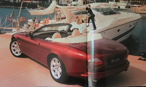 Jaguar XK 8 &quot;The cat is back&quot; Modellprogramm 1996 Automobilprospekt