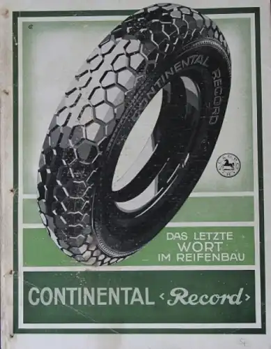 &quot;Der Continental Händler&quot; Firmenmagazin 1930