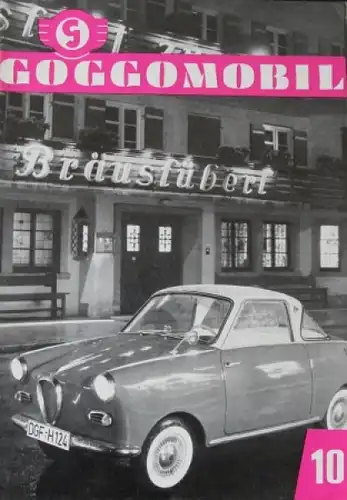 &quot;Goggomobil&quot; 1958 Glas-Firmenmagazin