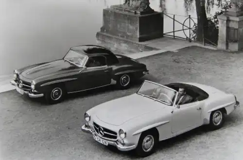 Mercedes-Benz 230-300 SL 5 Werksphotos 1958