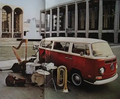 Volkswagen Modellprogramm 1973 &quot;More than a beetle&quot; Automobilprospekt