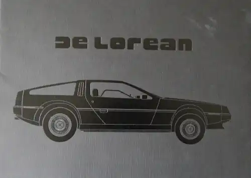 DeLorean DMC-12 Modellprogramm 1981 Automobilprospekt