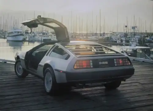 DeLorean DMC-12 Modellprogramm 1981 Automobilprospekt