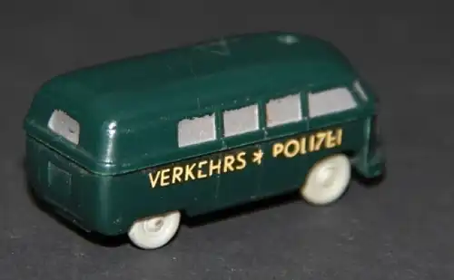 Wiking Volkswagen Bus T1 Verkehrspolizei unverglast Plastikmodell 1955