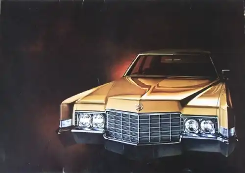 Cadillac Modellprogramm 1969 Automobilprospekt