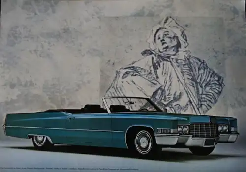 Cadillac Modellprogramm 1969 Automobilprospekt