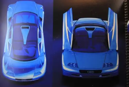 Audi Avus Quattro Image-Automobilkatalog im Schuber 1991