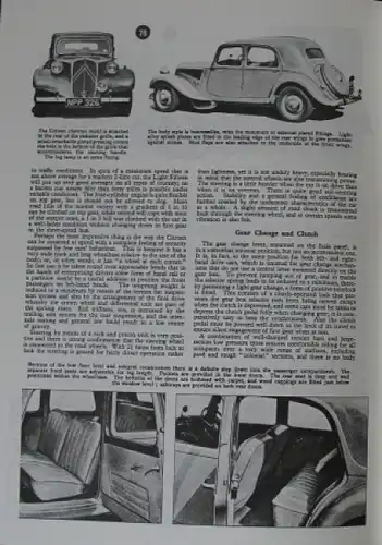 Brookland &quot;Citroen Traction Avant 1934-1957&quot; Citroen-Fahrzeug-Historie 1970