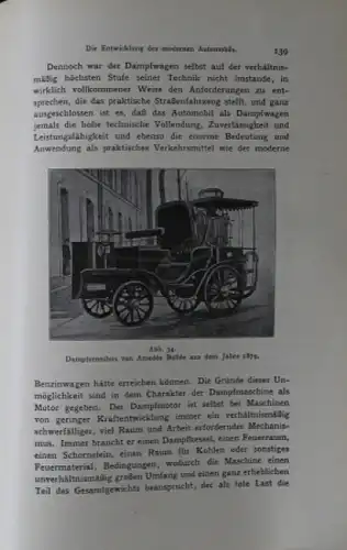 Wolff &quot;Vom Ochsenwagen zum Automobil&quot; Automobilhistorie 1909