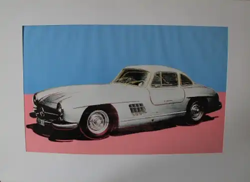 Mercedes Benz &quot;Die SL Klasse&quot; Imagemappe 1989 Automobilprospekt