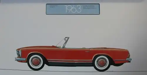 Mercedes Benz Jahreskalender 1979