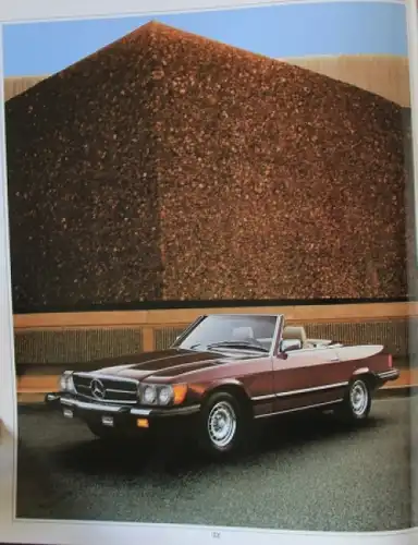 Mercedes Benz US-Modellprogramm 1984 Automobilprospekt