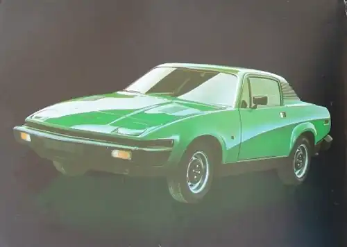 Triumph TR 7 Modellprogramm 1977 Automobilprospekt