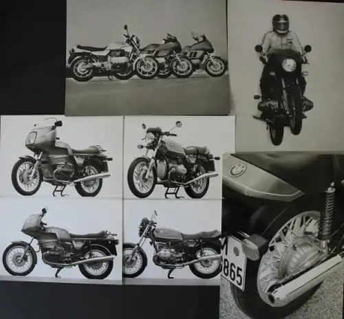 BMW Motorrad K und R-Reihe 18 Original-Werksfotos 1979