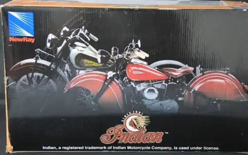 Indian Motorrad New-Ray Toys Die-Cast 1:6 Modell in Originalbox 2004