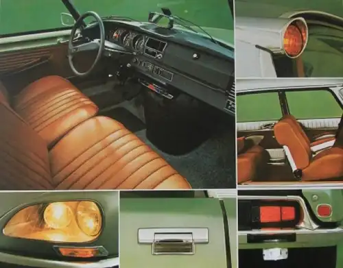 Citroen DS Modellprogramm 1973 Automobilprospekt