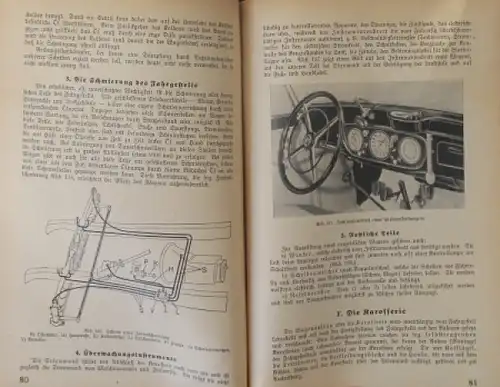 Jeß &quot;Fachkunde für Kraftfahrzeughandwerker und Motorenbauer&quot; Fahrzeugtechnik 1942