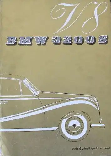 BMW 3200 S 1962 Automobilprospekt