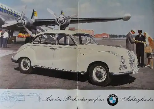 BMW 3200 S 1962 Automobilprospekt