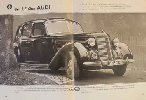 Auto-Union &quot;Die Vier Ringe&quot; Firmen-Magazin 1939