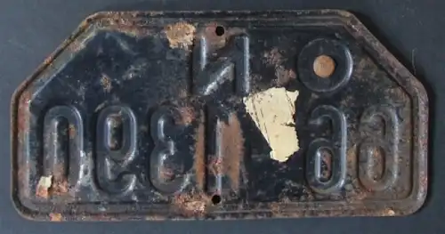 Kraftfahrzeug-Kennzeichen N - Niedersachsen, Britische Besatzungszone 1950