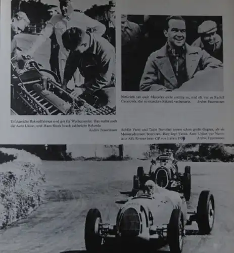 Tragatsch &quot;Die großen Rennjahre 1919-1939&quot; Motorsport-Historie 1973