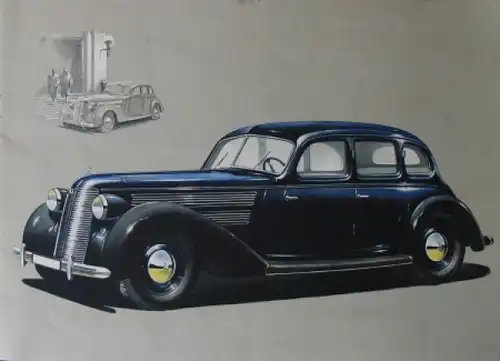 Audi Modellprogramm 1939 Automobilprospekt