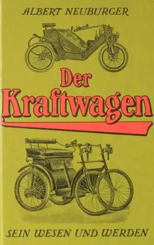 Neuburger &quot;Der Kraftwagen&quot; Fahrzeug-Historie 1987