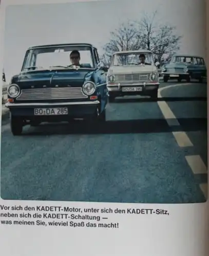 Opel Kadett Modellprogramm 1965 Automobilprospekt