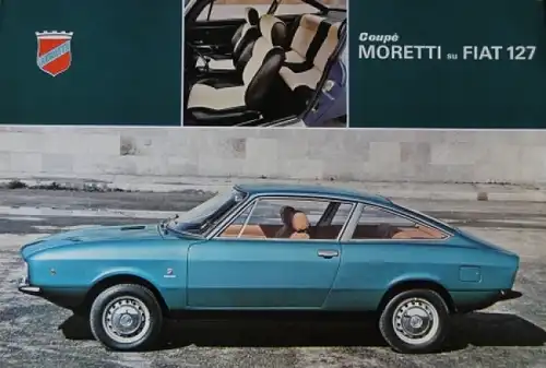 Moretti Fiat 127 Coupe 1969 Automobilprospekt