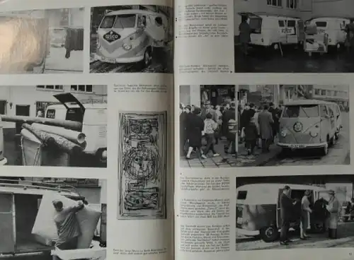 &quot;Flotter Transport&quot; Volkswagen-Transporter Magazin 1962