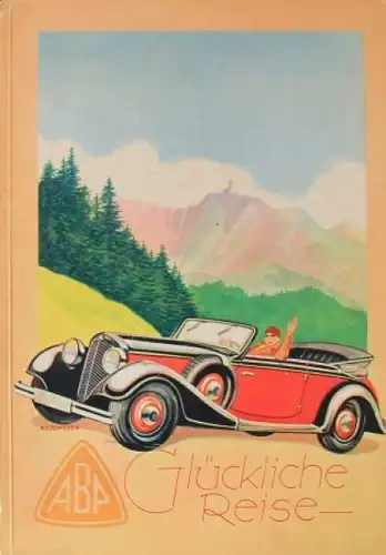 Ambi Budd Presswerk &quot;Glückliche Reise&quot; Imagebrochure 1934