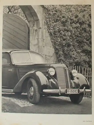 Audi 1 Werbekarte von Paul Damm 1939