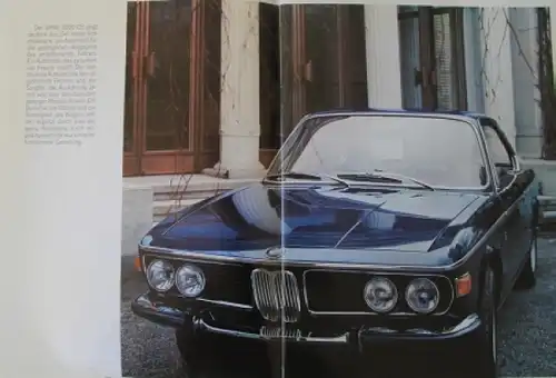 BMW 2800 CS Modellprogramm 1969 Automobilprospekt