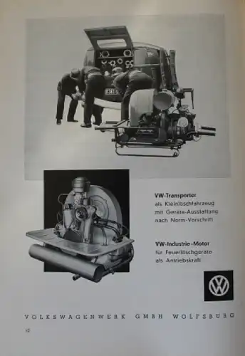Bunswig &quot;Feuerwehrfahrzeuge&quot; Fahrzeughistorie 1957