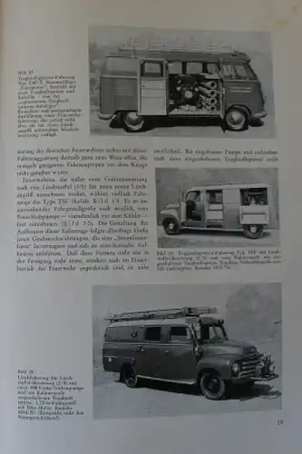 Bunswig &quot;Feuerwehrfahrzeuge&quot; Fahrzeughistorie 1957