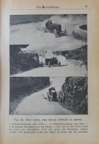 Filius &quot;Die Kunst des Fahrens&quot; Fahrzeugtechnik 1922