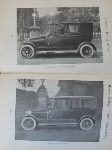 Jones &quot;Motor Engineering&quot; 2 Bände Fahrzeugtechnik 1912